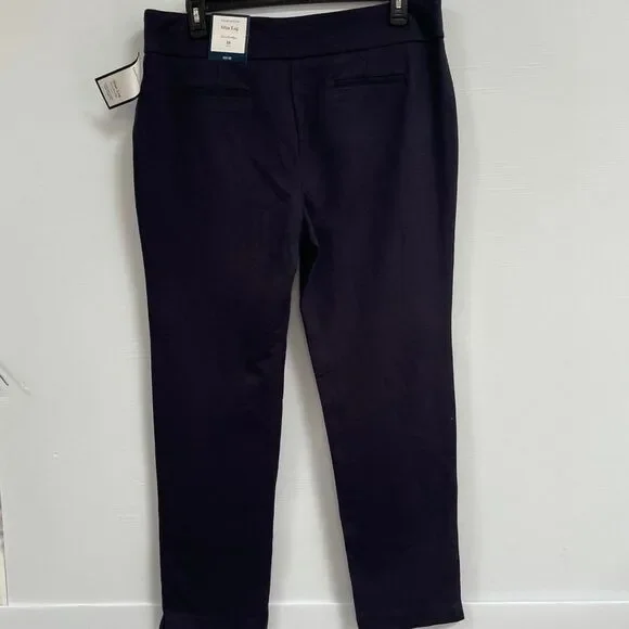 Charter Club Cambridge Tummy-Control Slim-Leg Pants - Picture 2 of 4